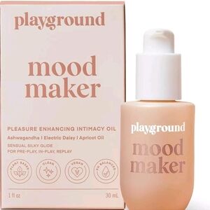 Playground Mood Maker Intimacy Oil, Plant-Based, Free from Dyes & Sulfates NEW